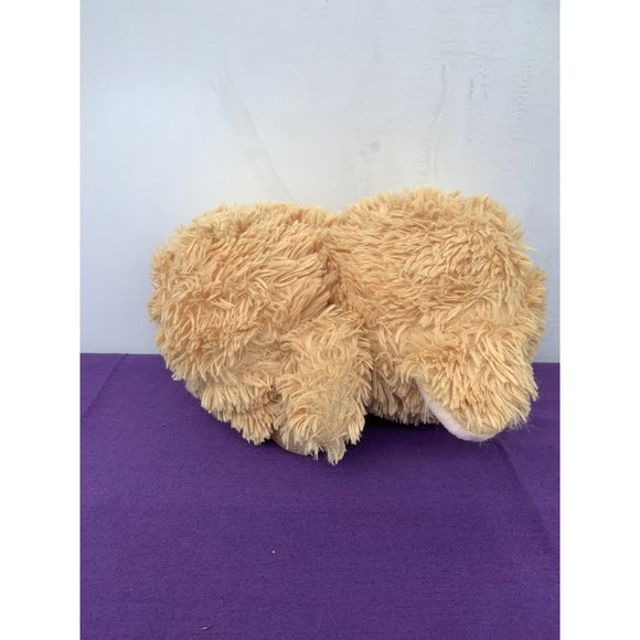 8 Inch Cream Sheep Tom’s Toys International Pink Bow with Blue Dots - Picture 2 of 9